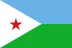 Drapeau de la République de Djibouti.