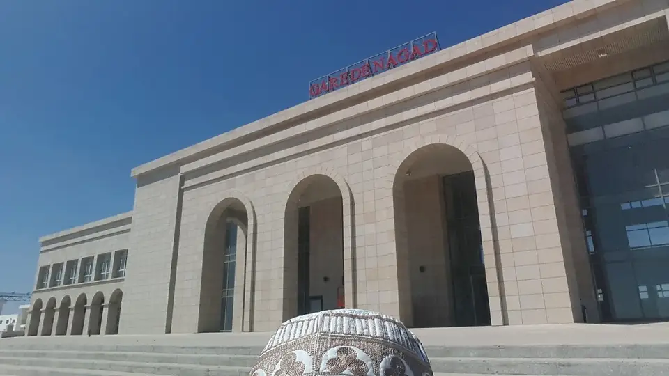 La gare de Nagad, terminus djiboutien de la ligne d’Addis-Abeba